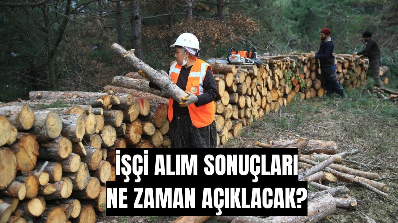 Orman Genel Müdürlüğü İşçi Alımı Sonuçları 